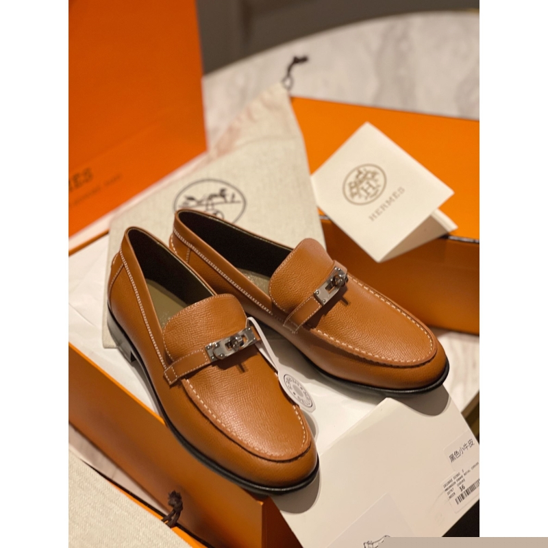 H**mes leather shoes